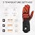 day wolf Heated Glove Liners Electric Gloves for Men Women Rechargeable Battery Hand Warmer for Winter Sports Snow Biking Riding Skiing Cycling Hunting Snowboarding