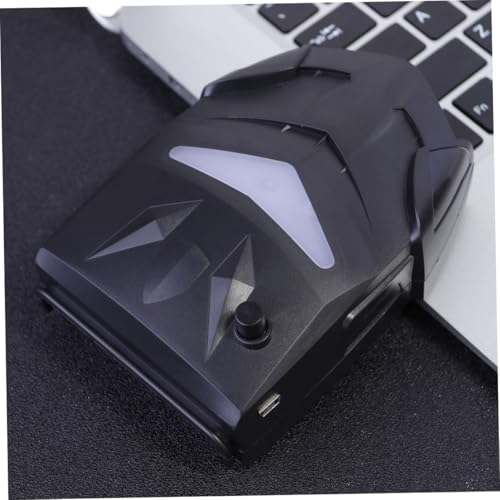 LALAFINA USB Laptop Side Suction Laptop Cooler with Efficient Fan Cooling Durable Design for Quiet Operation Essential Computer Accessory for Optimal Performance