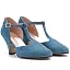 Suede Teal Blue