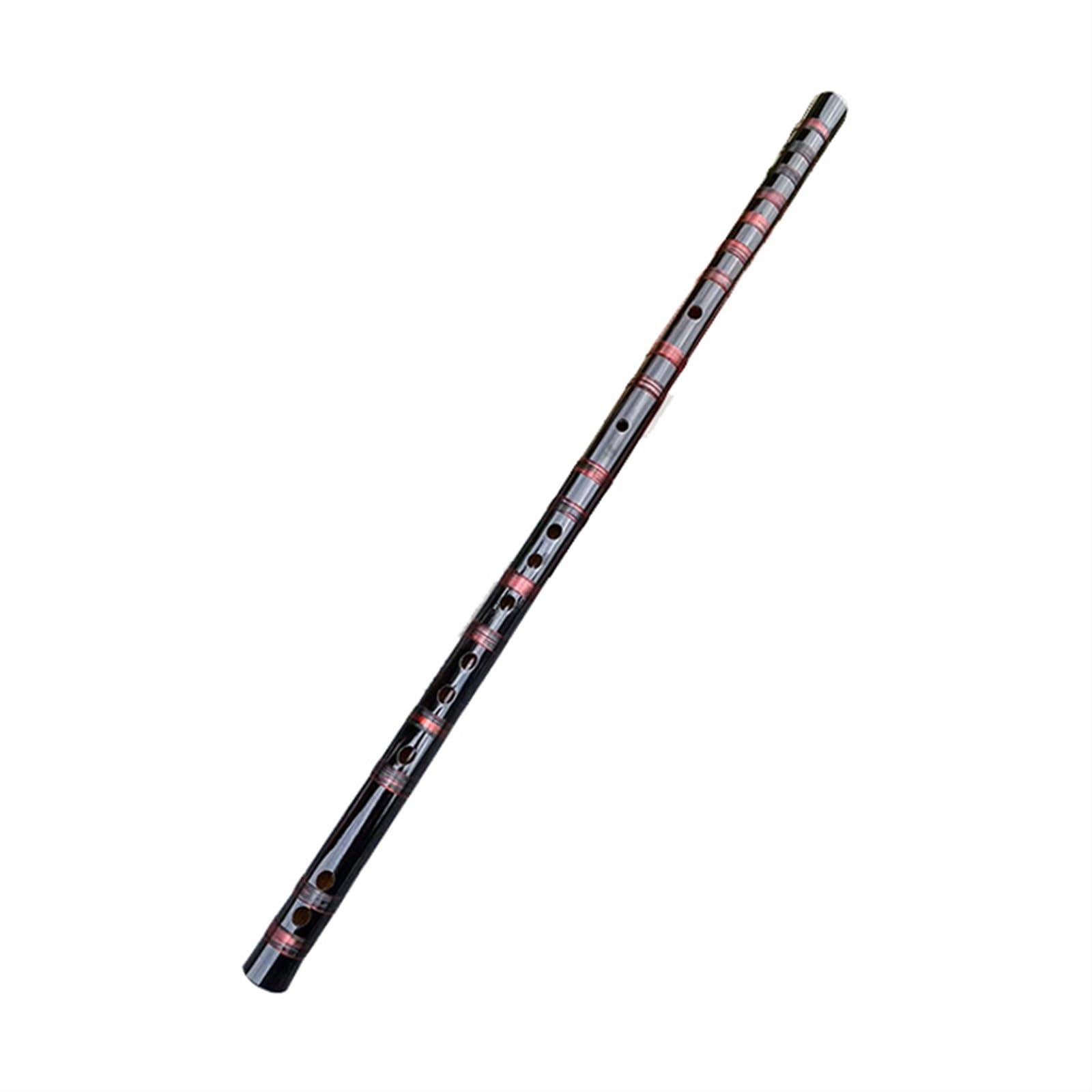 Flet Bambusowy Czarny Flet W Starożytnym Stylu Flet Bambusowy Instrument Flet Poprzeczny(E Key)