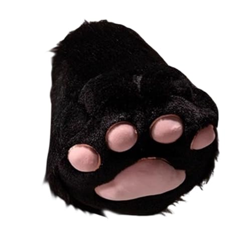 Bottes cosplay de chat avec motif griffe et lacet ajustable pour femme