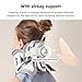 zenopax Cervical Neck Traction Device,Neck Stretcher for Neck Traction and Support,with Air Pump and 8 Built-in Airbag Support,Adjustable Neck Traction Devices for Home Use to Relieve Neck Pain