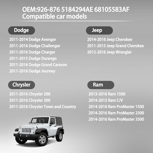 926-876 Adaptador de alumínio para filtro de óleo do refrigerador de óleo do motor para Dodge Avenge