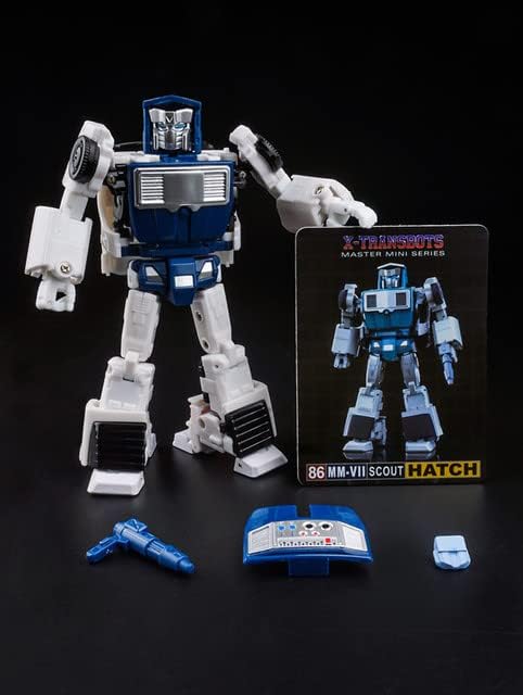 ТоуPRO - New Transform Robot Тоу X-TRANSBOTS MM-VII MM-VI Hatch Tailgate WindСһаrɡеr Action Fiɡurе in stock (Tailgate)