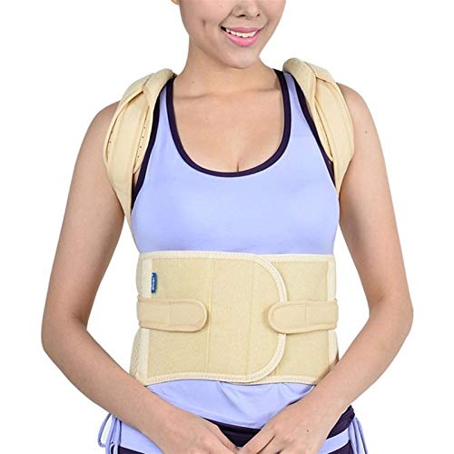 Correcteur de posture noir en taille M pour maintien lombaire et alignement du dos