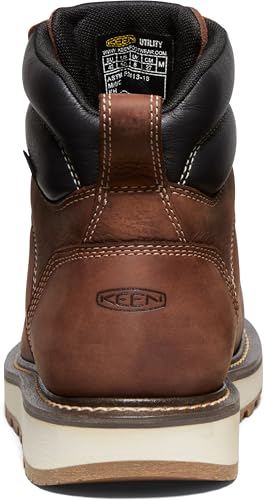 Image of KEEN Utility Men's Cincinnati 6 inch Composite Toe Waterproof Wedge Work Boots