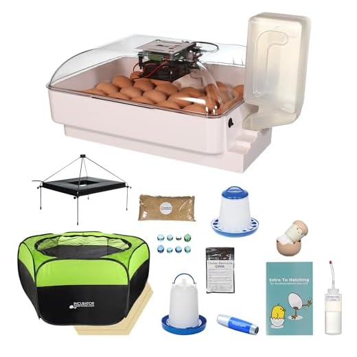 IncuView 3 Pro All-in-One Automatic Egg Incubator Ultimate Kit + AquaTank| Incubators for Hatching Eggs | Chicken Egg Incubator