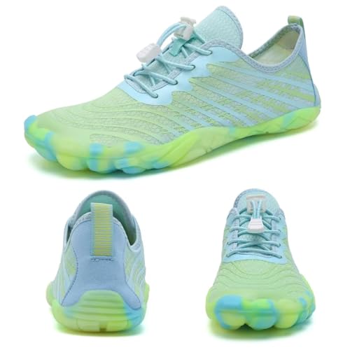 Image of Water Shoes for Men Barefoot Quick-Dry Aqua Sock Outdoor Athletic Sport Shoes for Kayaking, Boating, Hiking, Surfing, Walking