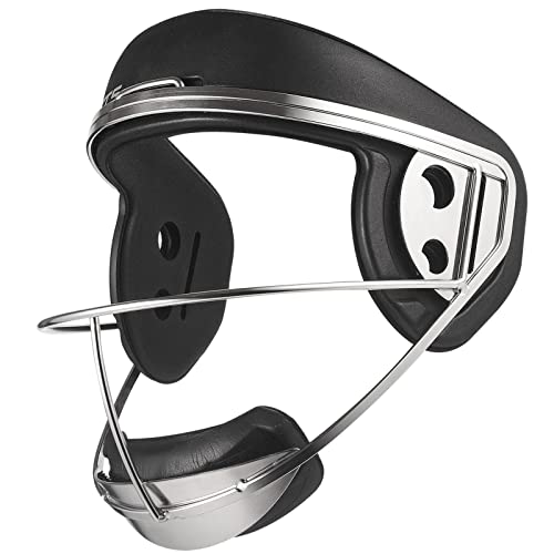 Gy Softball Mask - Junior, Adult Advanced Protective Gear For Softball Players (Black) #TOP1