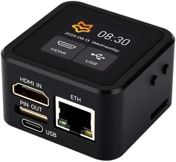 Lightweight IP KVM Remote Management Tool Supports, HID Signal Output for Device Control(Style 1)