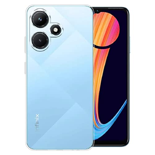 Image of COVERBLACK Rubber Back Cover for Infinix X669C / HOT 30i - Transparent