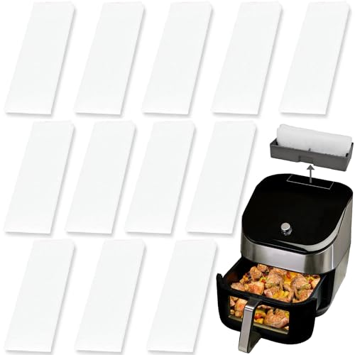 12Pcs Air Fryer Filters for 6QT Instant Vortex Plus Air Fryer with Odor Erase Technology