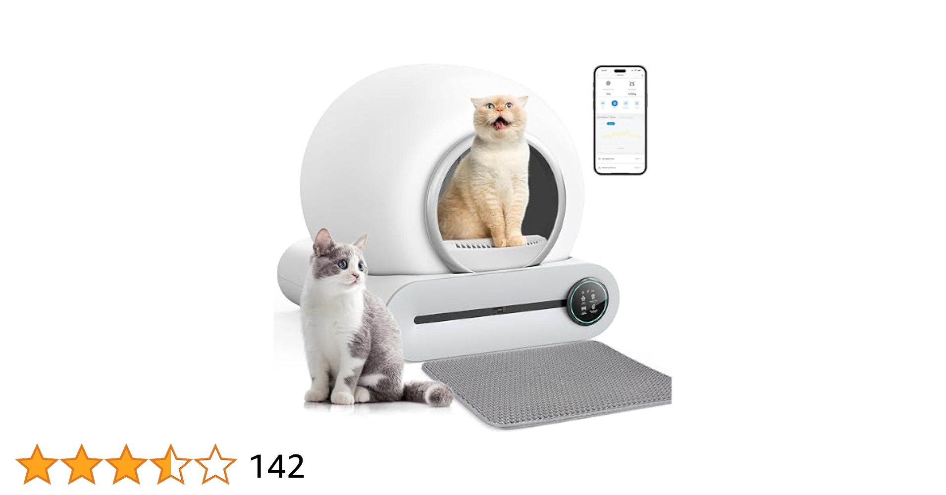 [Swiftool]自動猫トイレ 赤外線センサー搭載 重量センサー搭載 自動清掃 Amazon | Swiftool全自動猫トイレ センサー付き 自動猫トイレ