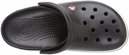 Crocs Men's and Women's Crocband Clog, Black, 6 Women/4 Men | Image 4