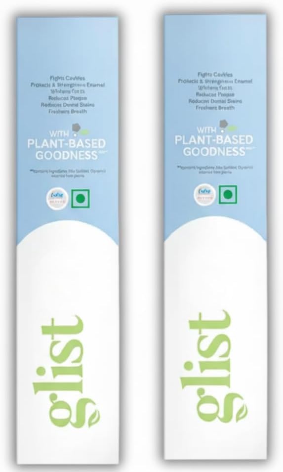 Glister Toothpaste for Fresh Breath Prevention Pack of 2
