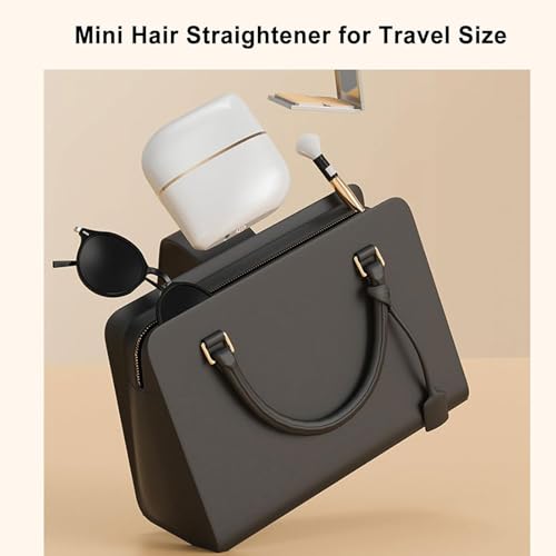 Mini plancha de cabello inalámbrica portátil para viaje miniatura 3