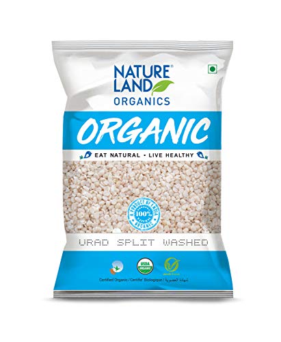 Natureland Organics Urad Dal / Split Washed 1 Kg