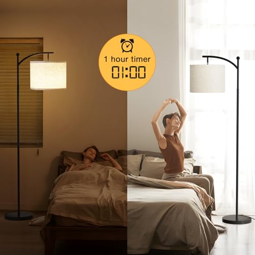 Ambimall QIZIBU03 Floor Lamp With Remote Control And Stepless Dimmable Bulb thumb #4