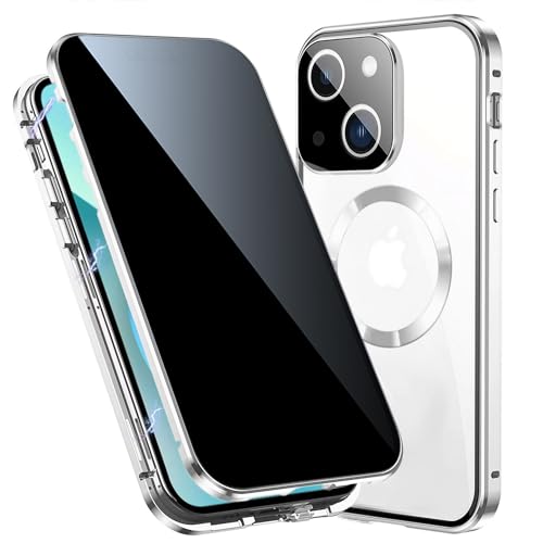 Coque iPhone 14 Plus anti-espion 360 anti-choc avec vitre de protection