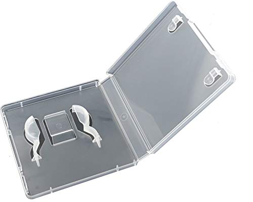 Easypack Boîtier Transparent pour Clé USB - Boîte de Stockage et Organisation pour Clé USB - Compatible avec toutes les Clés USB - Emplacement pour Jaquette et Livret - Modern et Unisex