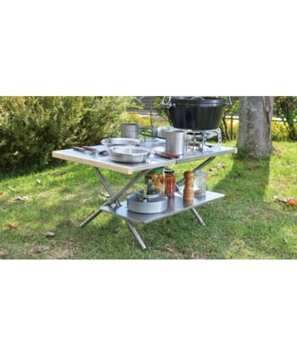 思ったよりでかい】ユニフレーム「焚き火テーブルラージ」が4年ぶりに