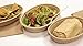 32 oz Burrito Bowls WITH LIDS, Compostable Fiber, Biodegradable Bagasse. 50 pack.