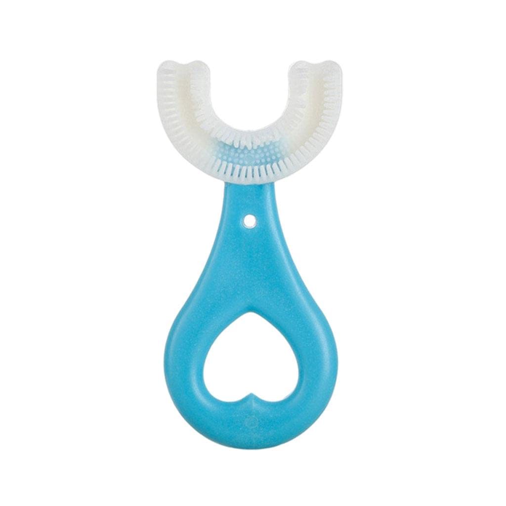 4xKids Teeth Cleaning Manual Brush U-Shape Oral Tooth Cleaning Blue 2-6 years | Health & Beauty | Oral Care | Electric Toothbrushes-image-21