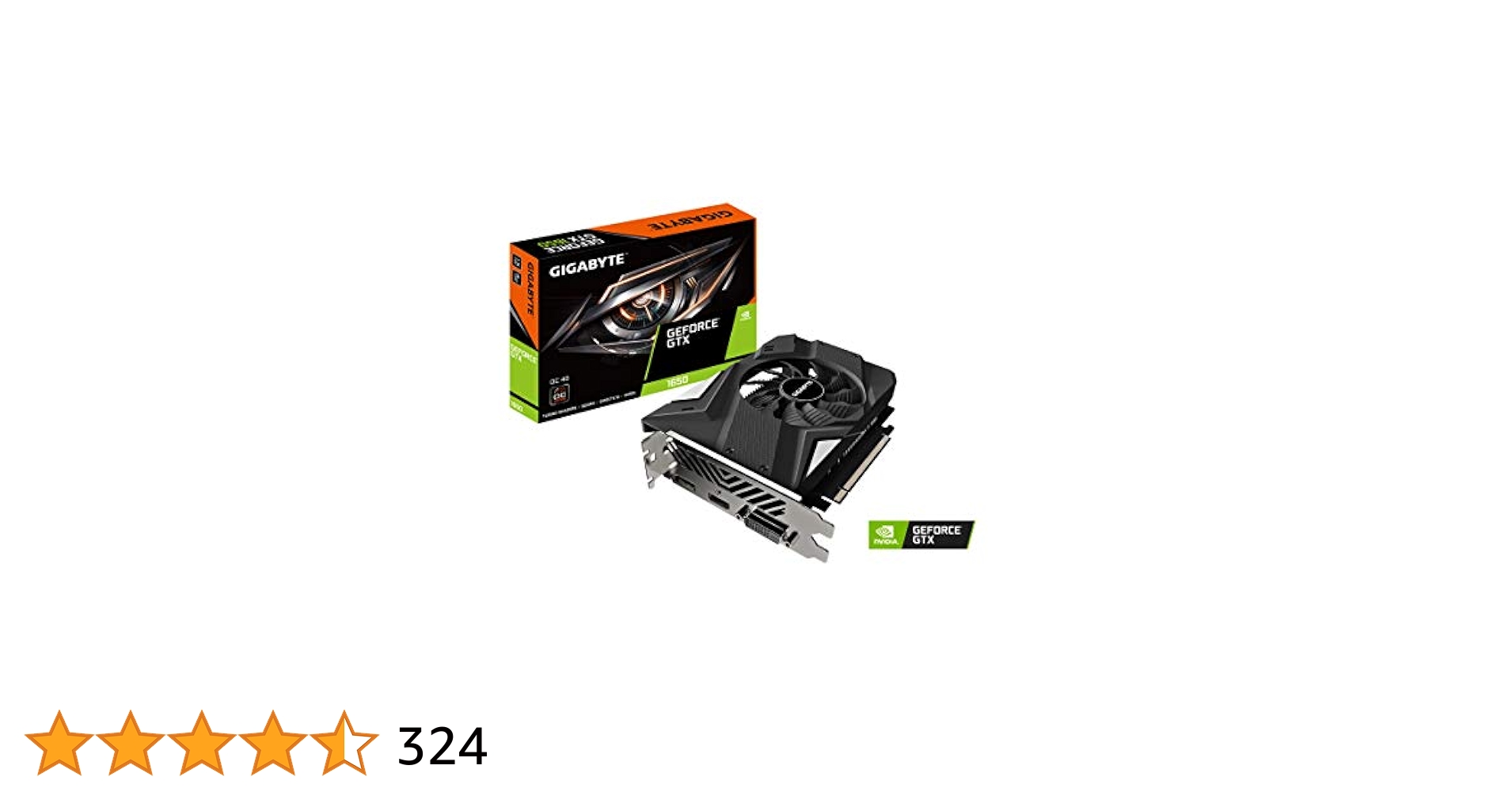 グラフィックボード・グラボ・ビデオカード GIGABYTE GeForce GTX 1650 D6 OC 4G Amazon | GIGABYTE GeForce GTX 1660 Super Gaming OC 6G