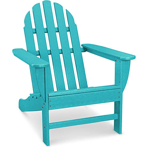 Hanover Classic All-Weather Adirondack Chair In Aruba Blue, Hvad4030Ar Outdoor Furniture #TOP14