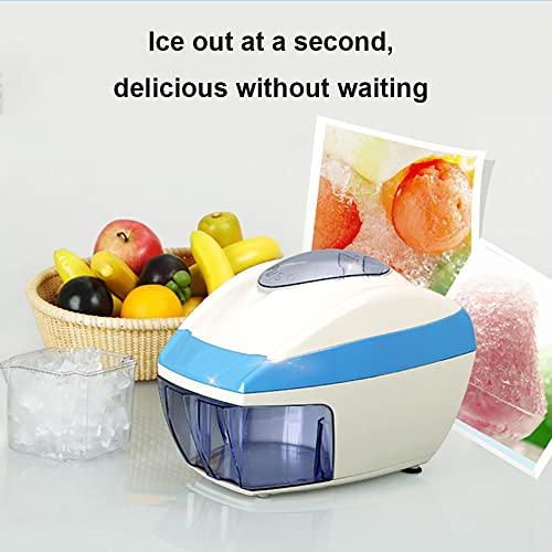Automatic Ice Shaver, 35W Electric Ice Crusher, Commercial Household Snow Smoothie Machine Shaved Ice Machine, Silent… – Bild 3