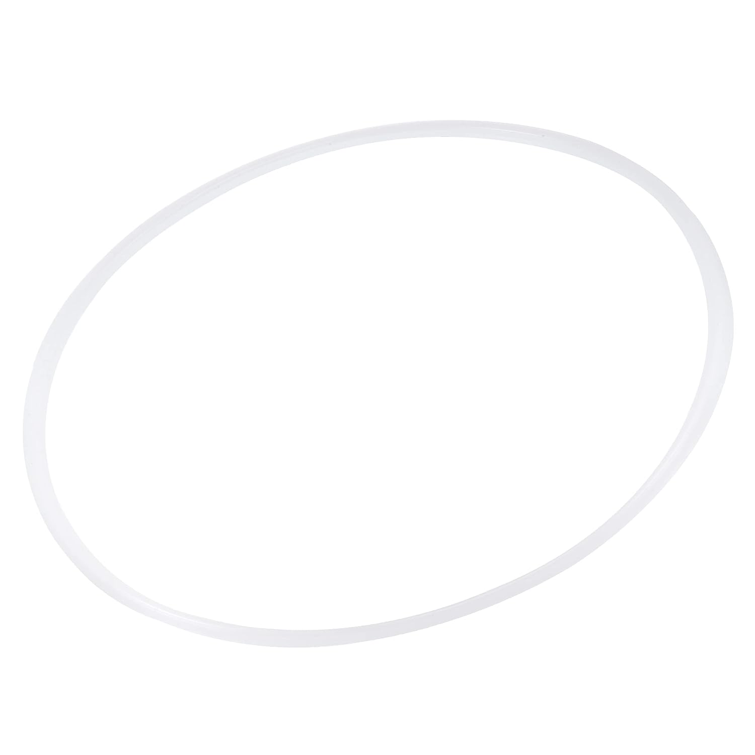 MECCANIXITY Silicone Rubber Gasket Industrial Flange O-Ring for 10 Inch Clamp White