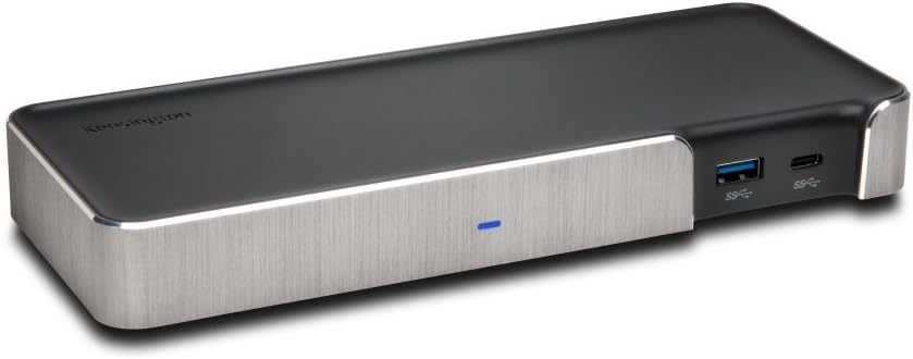 KensingtonSD5200T Thunderbolt 3 Universal Laptop Docking Station, 5K Single or 4K Dual Display with Display Port++ Output (K38300EU)