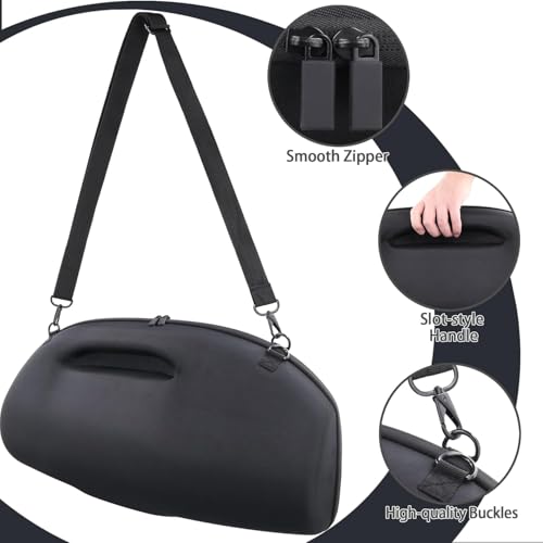 Miniatura 5 de Co2crea Duro Viajar Caja Estuche Funda Para Jbl Boombox 2 Jbl Boombox 3 Altavoz Inalámbrico Portátil Caja Solo Funda Para Jbl Boombox 2, Negro Completo
