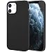 Produktbild HPDUNO Hülle für iPhone 12 Pro iPhone 12 Silikon Handyhülle, Hochwertiges flüssiges Silikon, Stoßfest Kratzfeste Anti-Fingerabdruck-Schutzhülle für iPhone 12 / iPhone 12 Pro 6.1 inch (Schwarz)