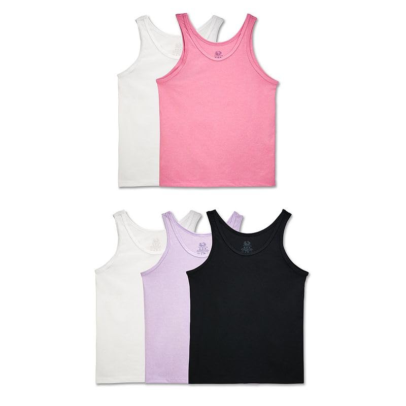 Fruit of the Loom Girls Tank Tops2