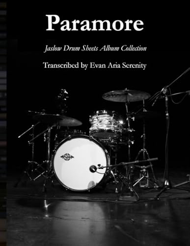 Paramore The Jaslow Drum Sheets Album Collection : recueil partitions rock - 2