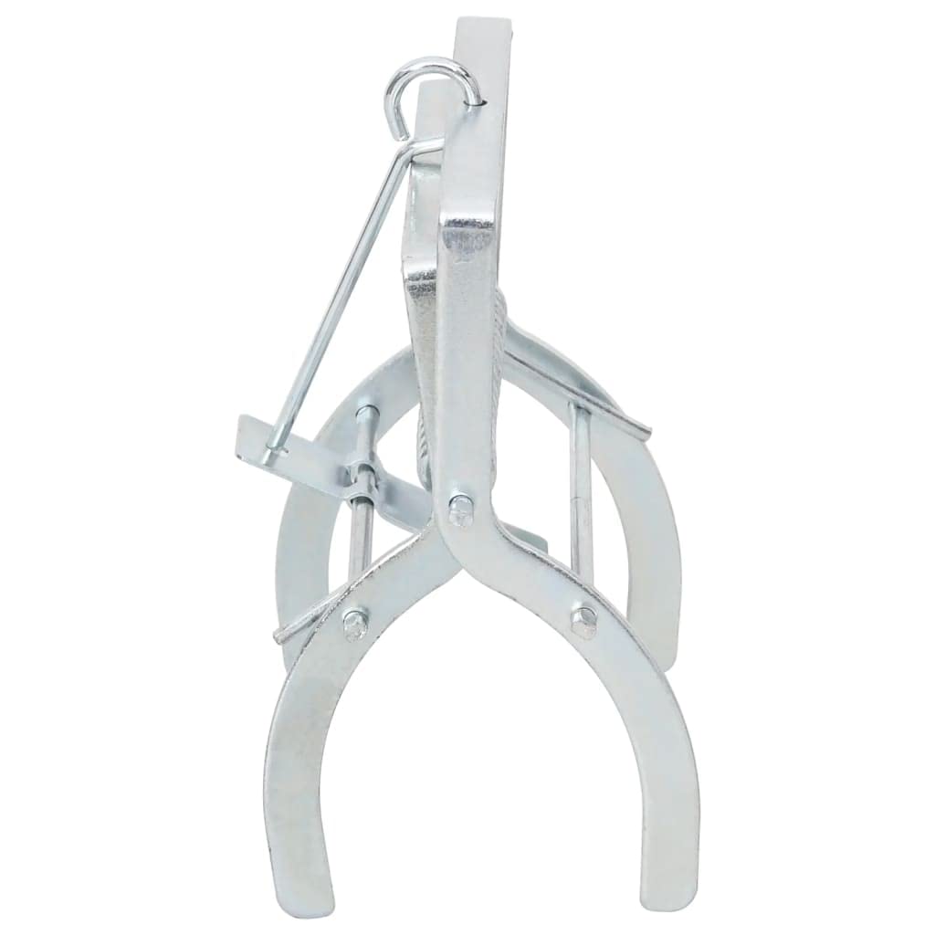 Maulwurffallen 4er Set silbern verzinkter Stahl 6 x 12 x 14 cm, Lebendfalle für Garten und Rasen, mechanische Auslöse Falle zum Schutz vor Maulwürfen