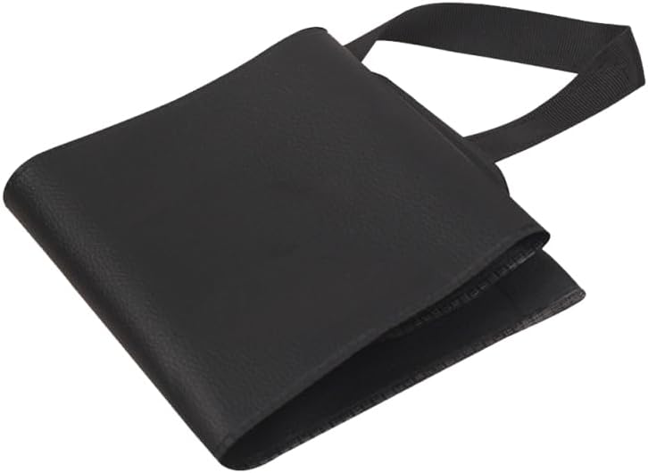Waterproof Pu Umbrella Bag Folding Portable Pouch for Compact Travel Umbrellas Car Organizer Storage 22.83X6.10X0.39 Inch