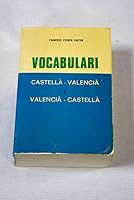 Vocabulari castella-valencia i valencia-castella (Catalan Edition) 8485104366 Book Cover