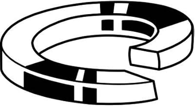 A4 Ss Bolt M4 Split Lock Washer,Pk50,Pack Of 6