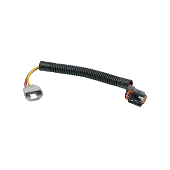 Alternator Conversion Harness Adapter Replaces PT2145 - Fits Delco 10SI 12SI 15SI to CS130 CS144 2-Wire Plug with Built-in Resistor Replaces 12102921, 110-12055, 500-12036