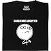 Produktbild Challenge Accepted - Geek Shirt für Computerfreaks aus fair gehandelter Bio-Baumwolle, Größe L