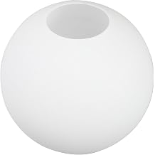 DOITOOL Frosted Glass Globe Lamp Shade 12cm - White Ball Light Shade