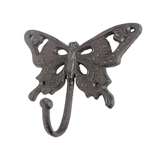 Papillon crochet unique fer décoration maison style pays nordique rétro