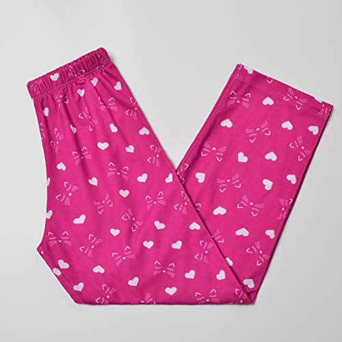Image of Mirawise Girls 3 Pc Pajamas Sleepwear Cotton Pjs Clothes Set 4-13 Years