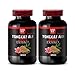 Longjack 200 : 1 - Tongkat Ali 400mg Premium Extract - Natural Testosterone Booster (2 Bottles 120 Capsules)
