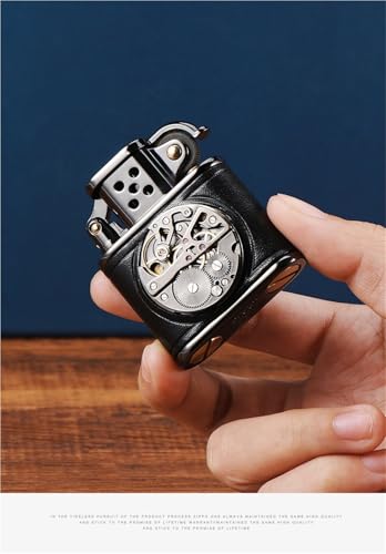 Encendedor de Aceite Vintage para Hombre Verde miniatura 5