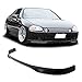 Fit for 93-95 Honda Delsol Del Sol JDM TR Type-R Urethane PU Front Bumper Lip (96-97 MODELS NEED TO TRIM THE SIDES A BIT TO FIT)