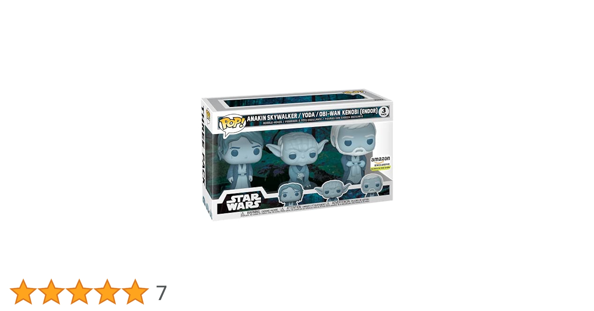 Amazon限定 FUNKO POP スターウォーズ アナキン ヨーダ オビワン 一年ぶり再入荷しました！「スター・ウォーズ」霊体 オビワン