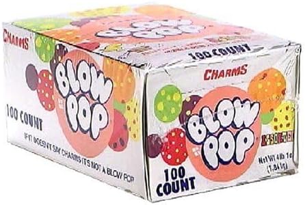 Blow Pops Assorted Popss (Pack of 100)